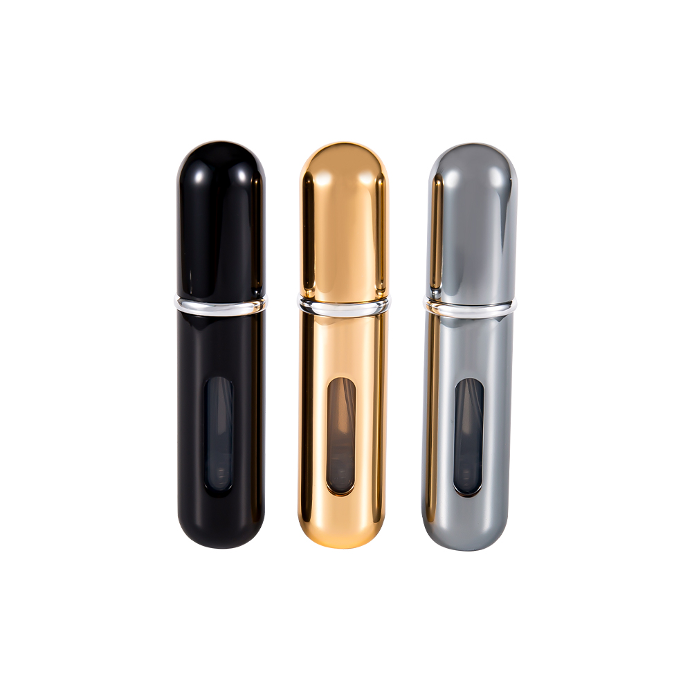 5ML fľaša na parfumy s okrúhlym dnom, prispôsobiteľná farba a logo